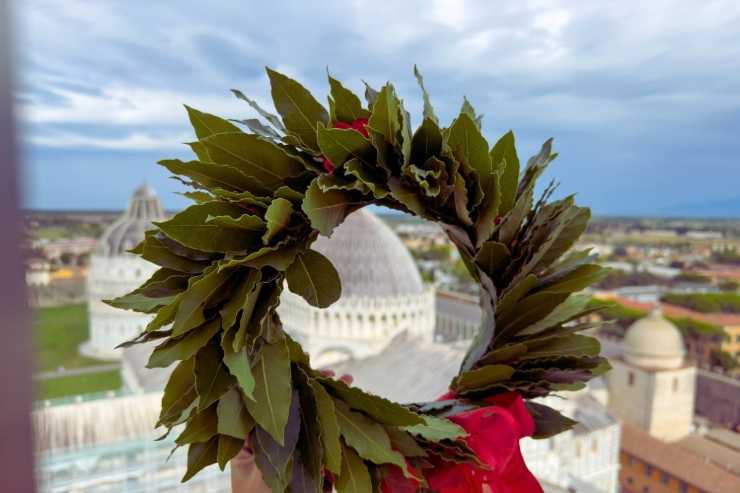 corona laurea e panorama