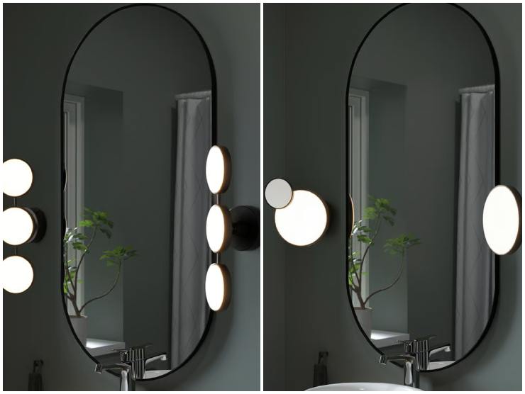 lampade led ikea bagno