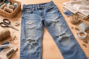 Riciclare i vecchi jeans